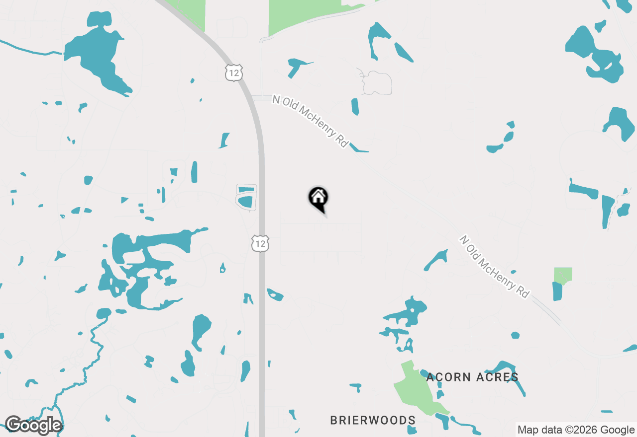 Map of 24262 W Rose Avenue, Lake Zurich, IL 60047