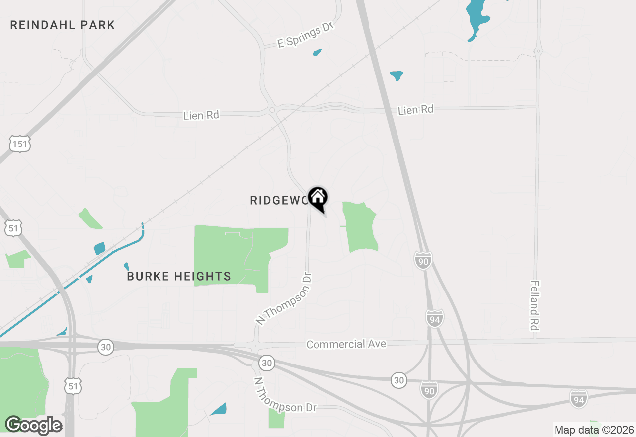 Map of 5150 Crescent Oaks Drive, Madison, WI 53704