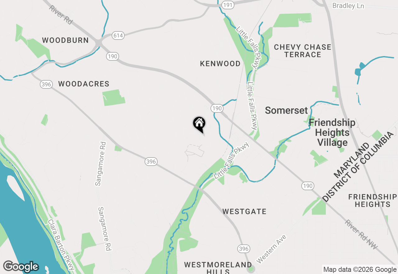 Map of 5405 Goshawk Aly, Bethesda, MD 20816