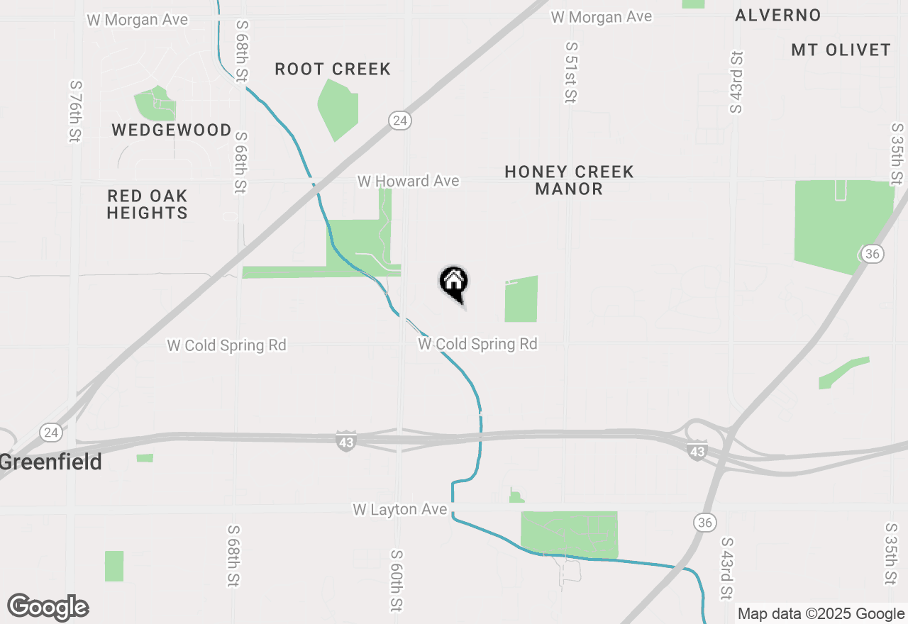 Map of 4213 S 56th St, Milwaukee, WI 53220