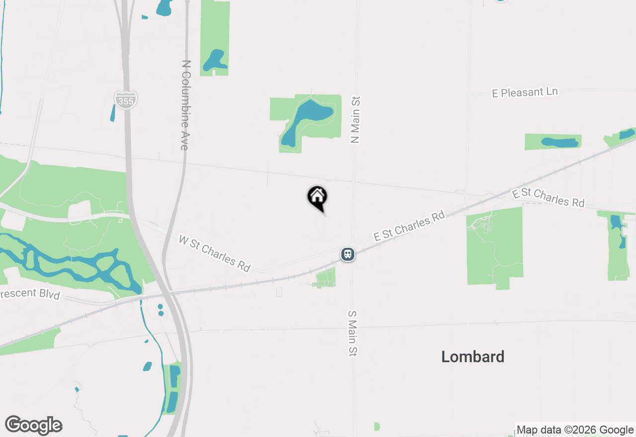 Map of 43 Orchard Terrace #3, Lombard, IL 60148