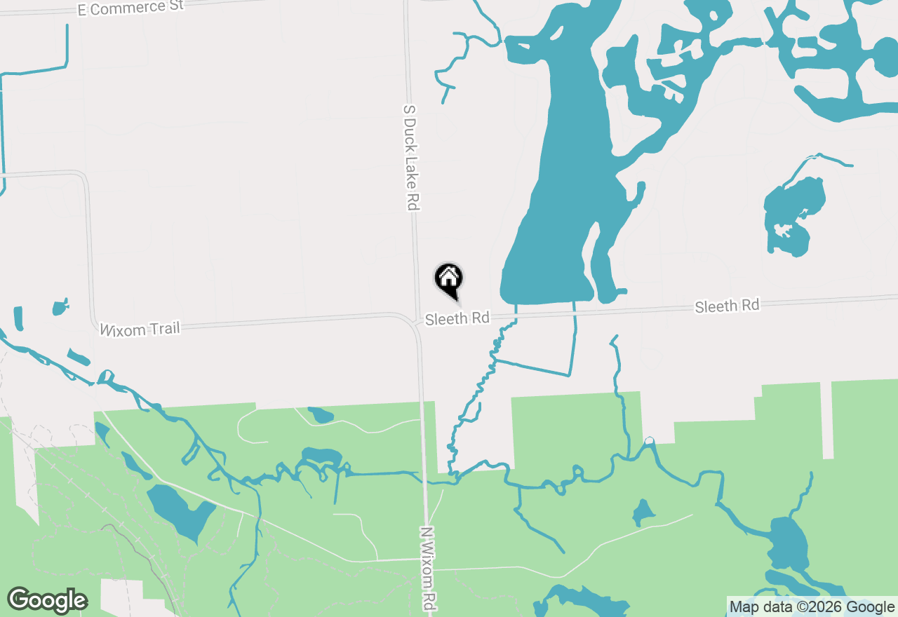 Map of 4134 Sleeth Road, Commerce Twp, MI 48382