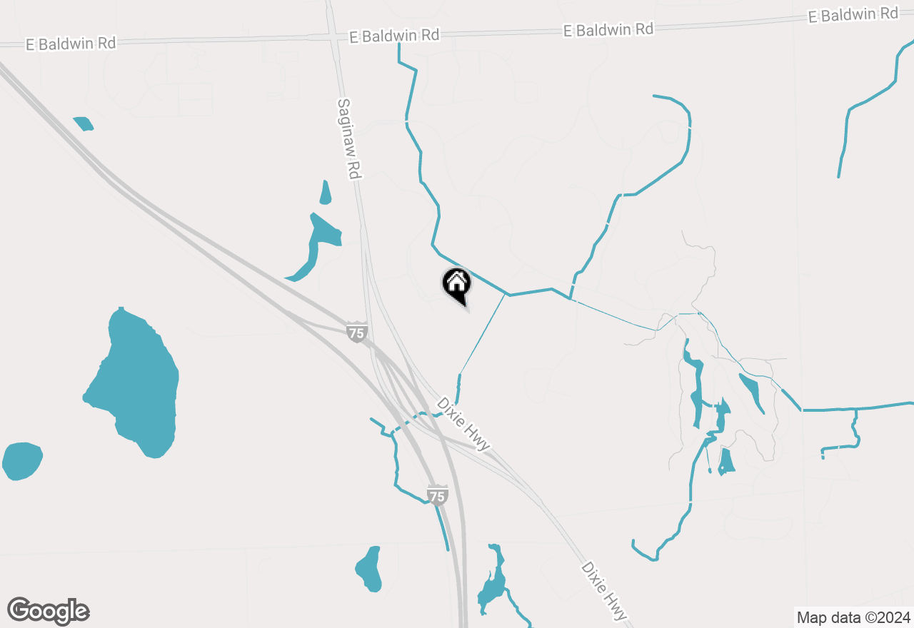 Map of 12101 Pinehurst Lane, Grand Blanc, MI 48439