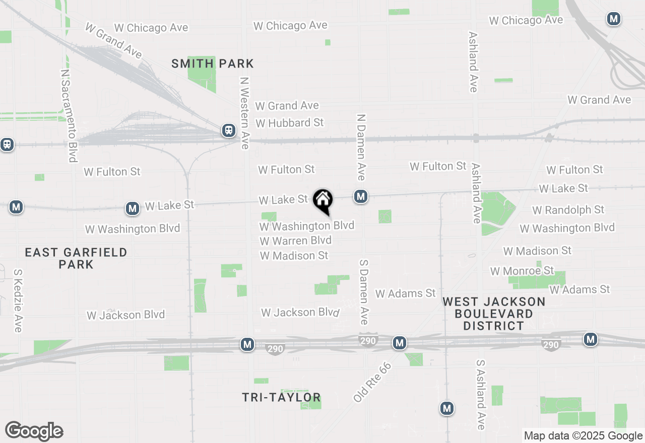 Map of 2120 W Washington Boulevard #302, Chicago, IL 60612