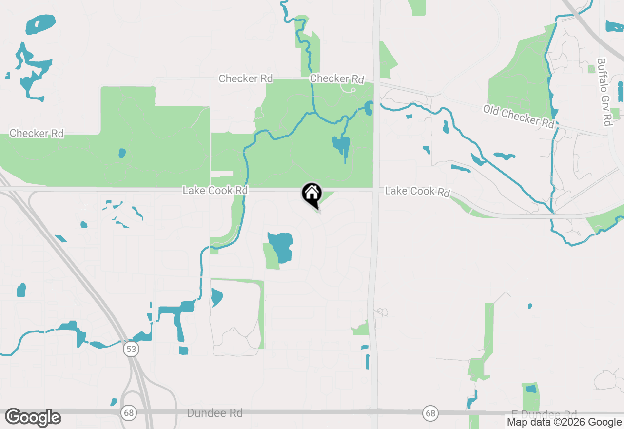 Map of 4210 N Walnut Avenue, Arlington Heights, IL 60004