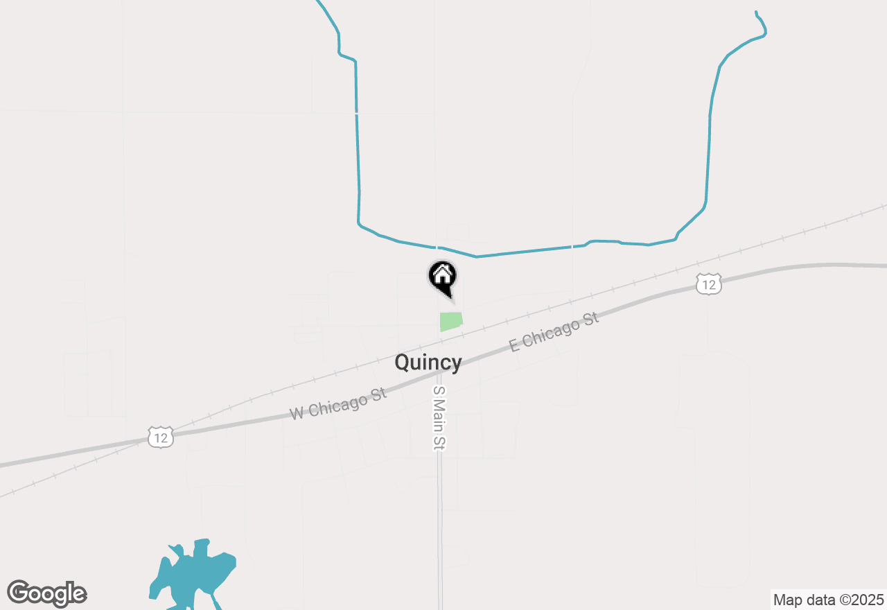 Map of 44 N Main Street, Quincy, MI 49082