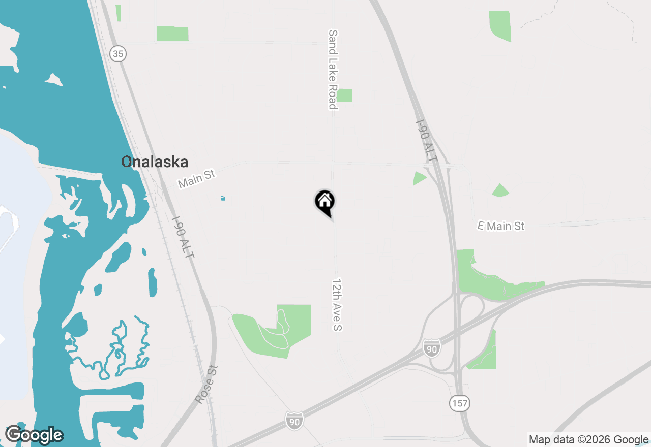Map of 1115 Green St, Onalaska, WI 54650