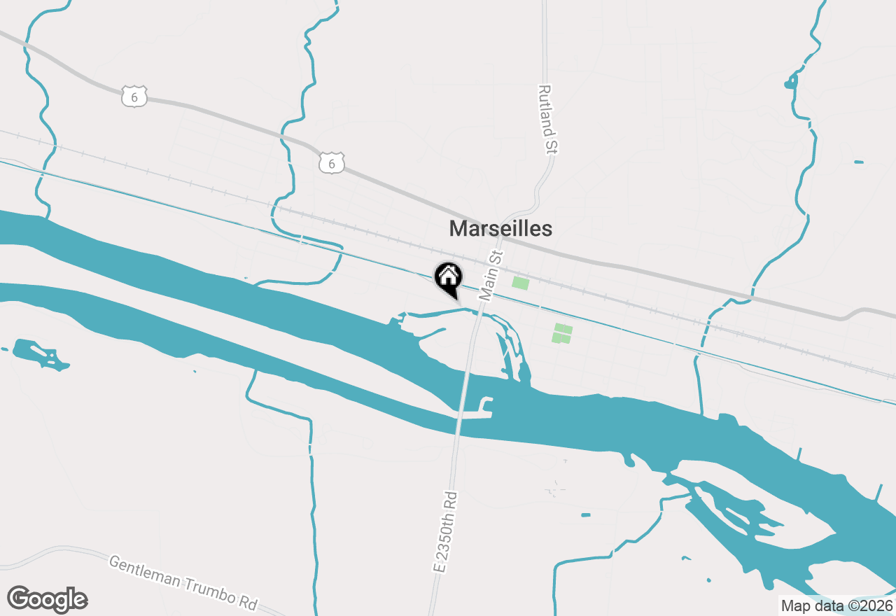 Map of 210 Commercial Street, Marseilles, IL 61341