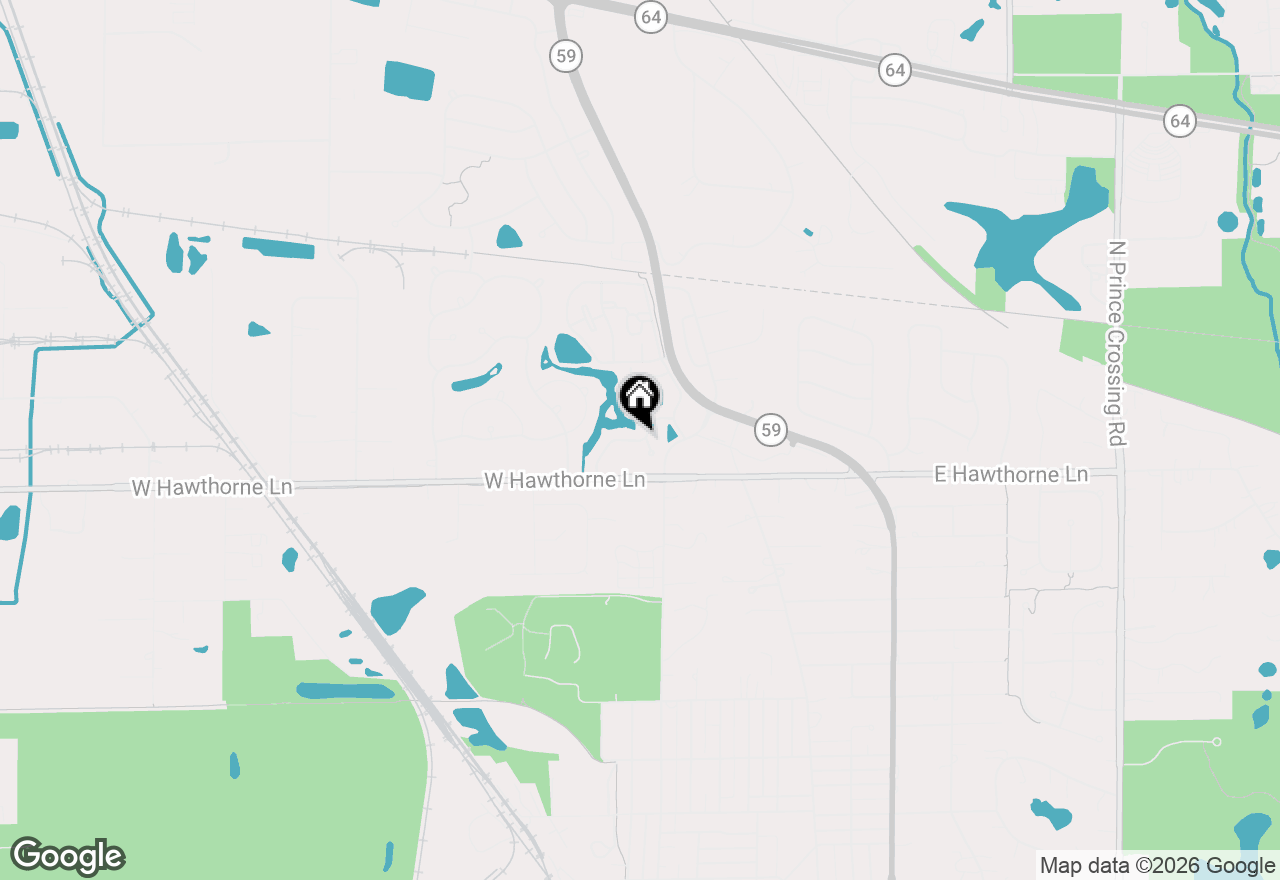 Map of 221 Ainsley Drive, West Chicago, IL 60185