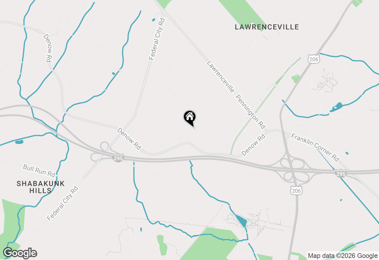 Map of 11 Wexford Drive, Lawrence Township, NJ 08648