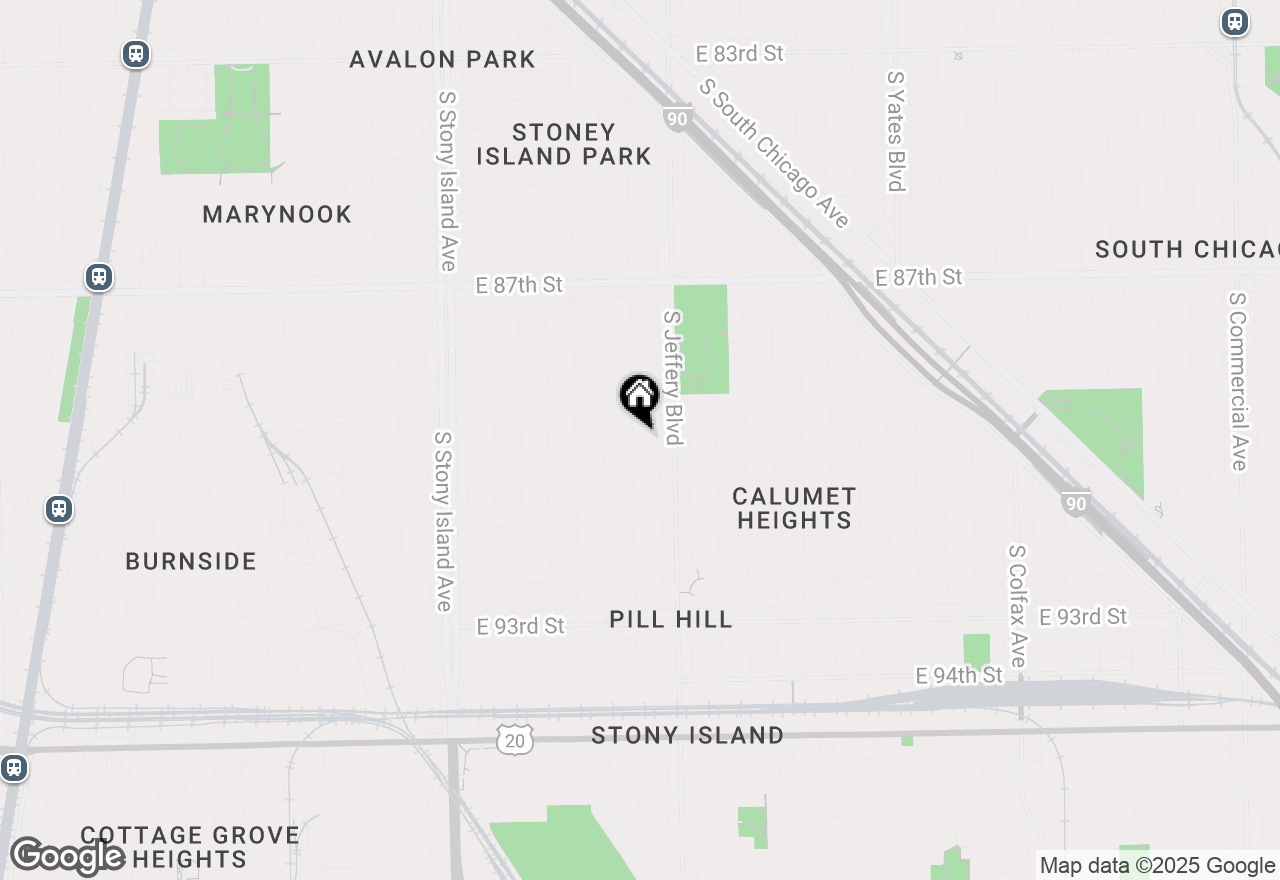 Map of 8946 S Euclid Avenue, Chicago, IL 60617