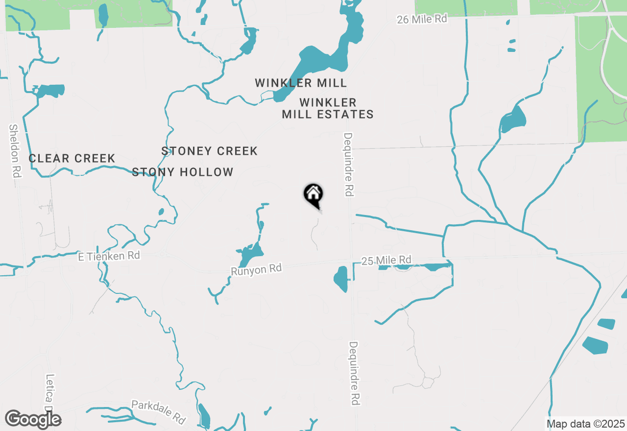 Map of 1921 Catlin Drive, Rochester, MI 48306