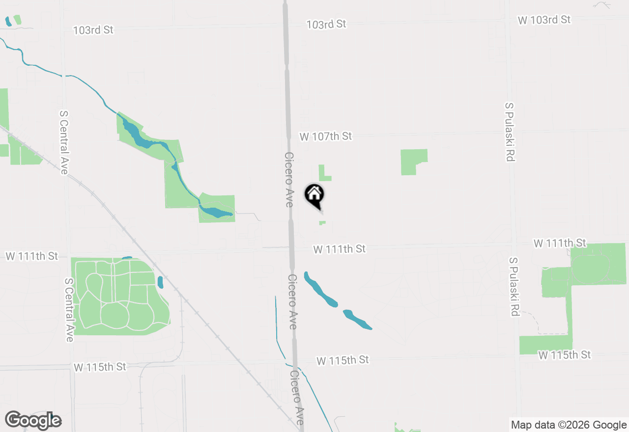 Map of 10940 Kilpatrick Avenue #3B, Oak Lawn, IL 60453