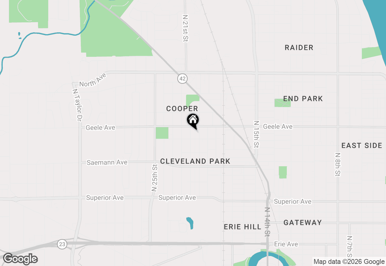 Map of 2121 N 21st St, Sheboygan, WI 53081
