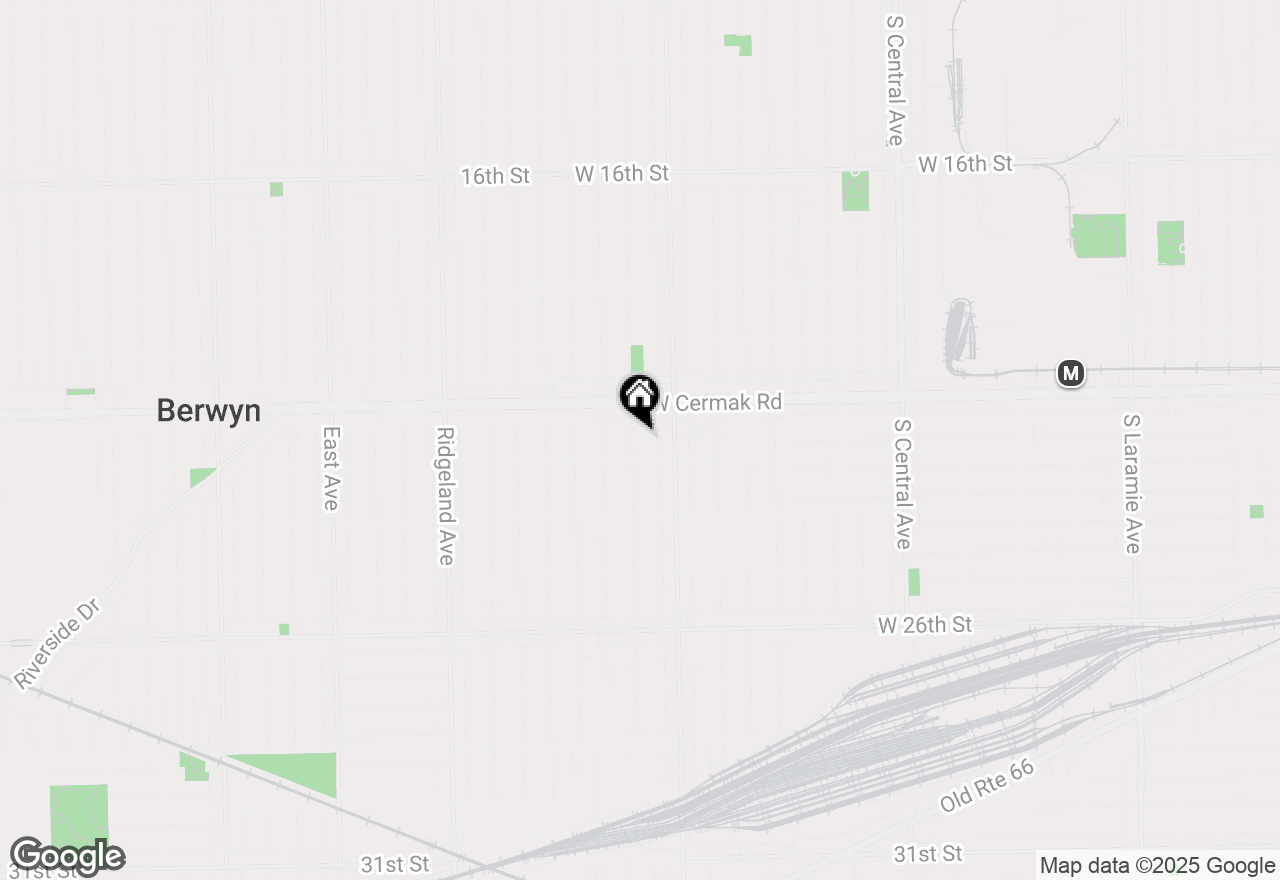 Map of 2226 S 60th Court, Cicero, IL 60804