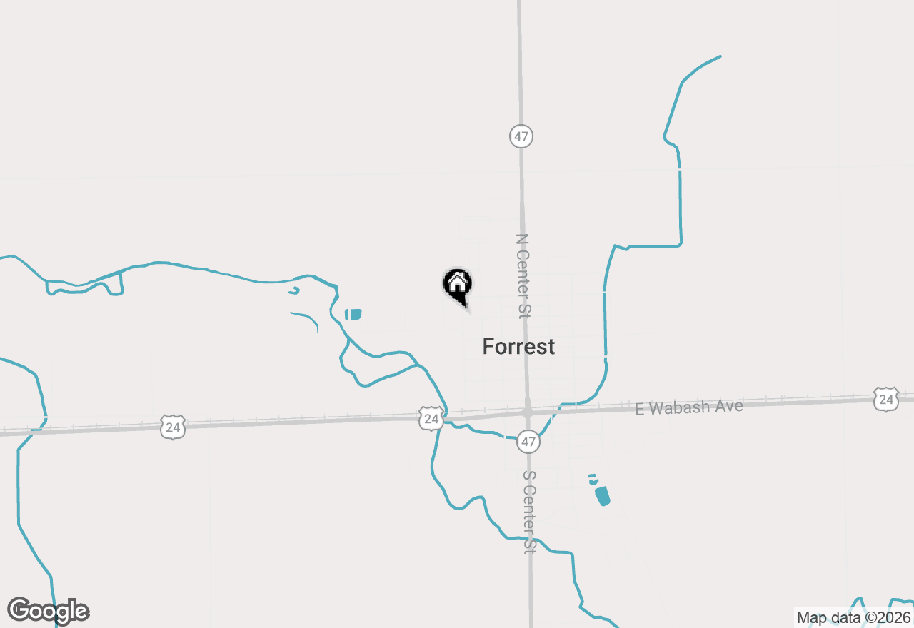 Map of 508 N Pearl Street, Forrest, IL 61741