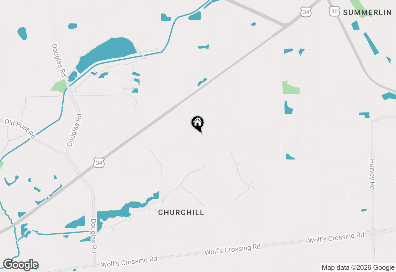 Map of 739 Bohannon Circle, Oswego, IL 60543