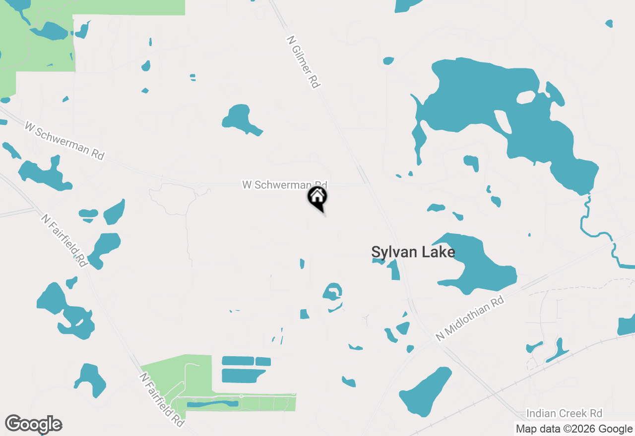 Map of 184 Bluebird Court, Hawthorn Woods, IL 60047