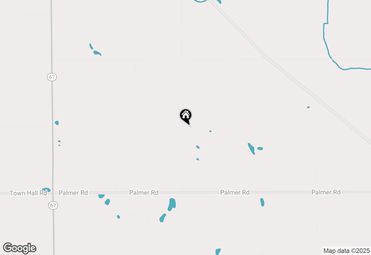 Map of N3684 Petrie Road, Lake Geneva, WI 53147
