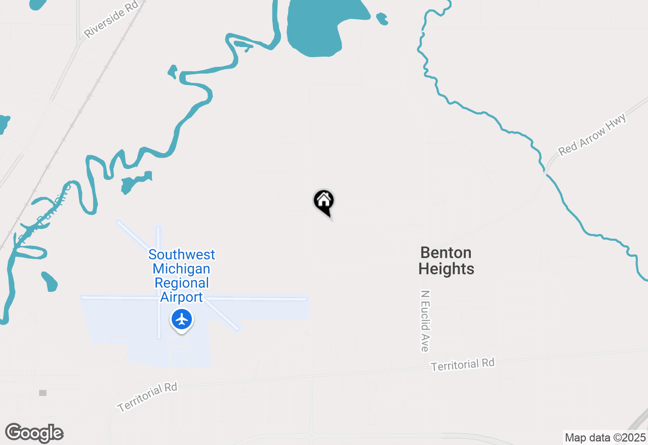 Map of 1042 N Crystal Avenue, Benton Harbor, MI 49022