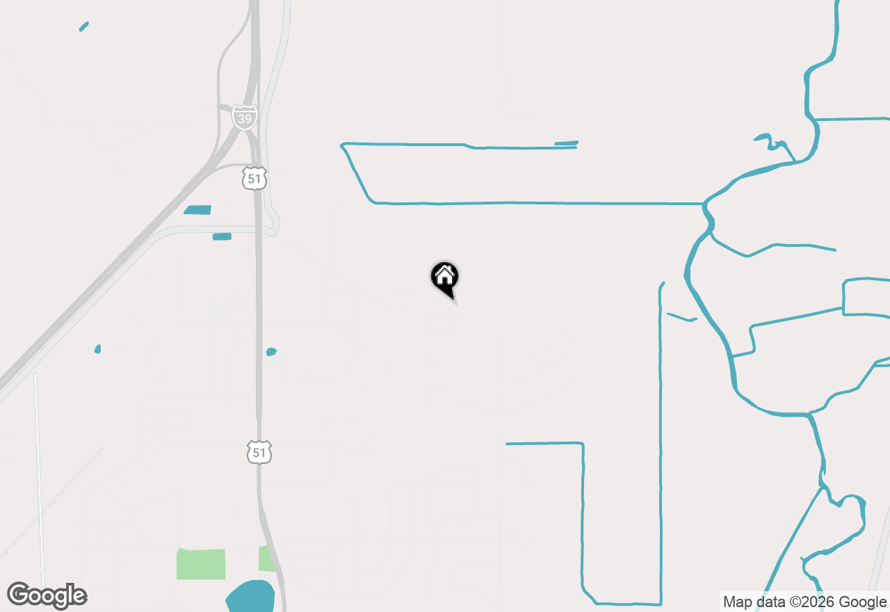 Map of 524 Prairie View Drive, Portage, WI 53901