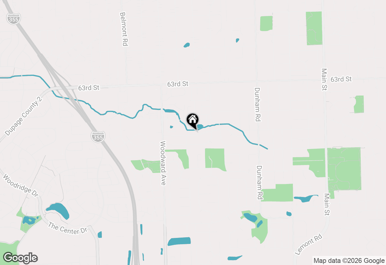 Map of 1820 Bolson Drive, Downers Grove, IL 60516