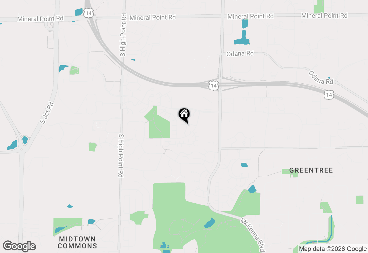 Map of 7201 Flagship Drive #8, Madison, WI 53719