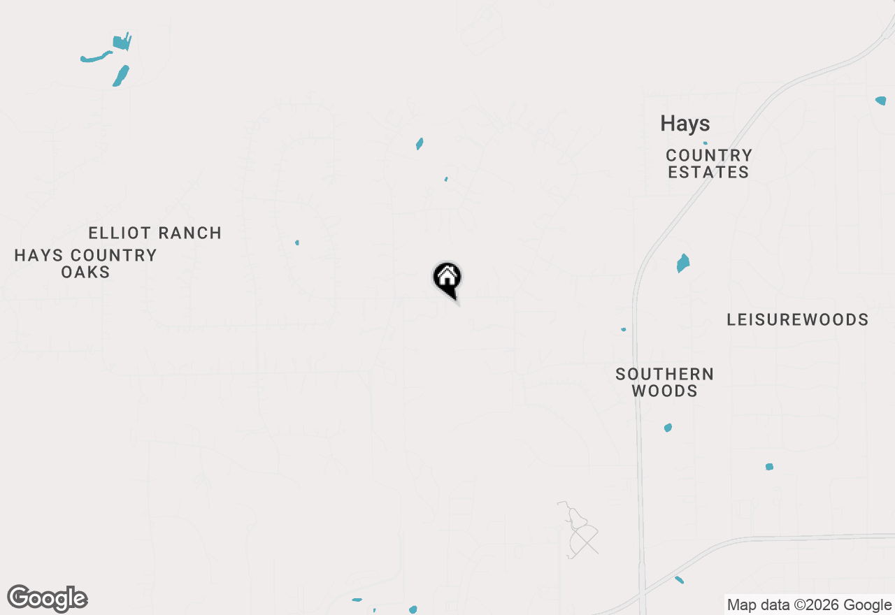 Map of 541 Elliott Ranch Rd, Buda, TX 78610