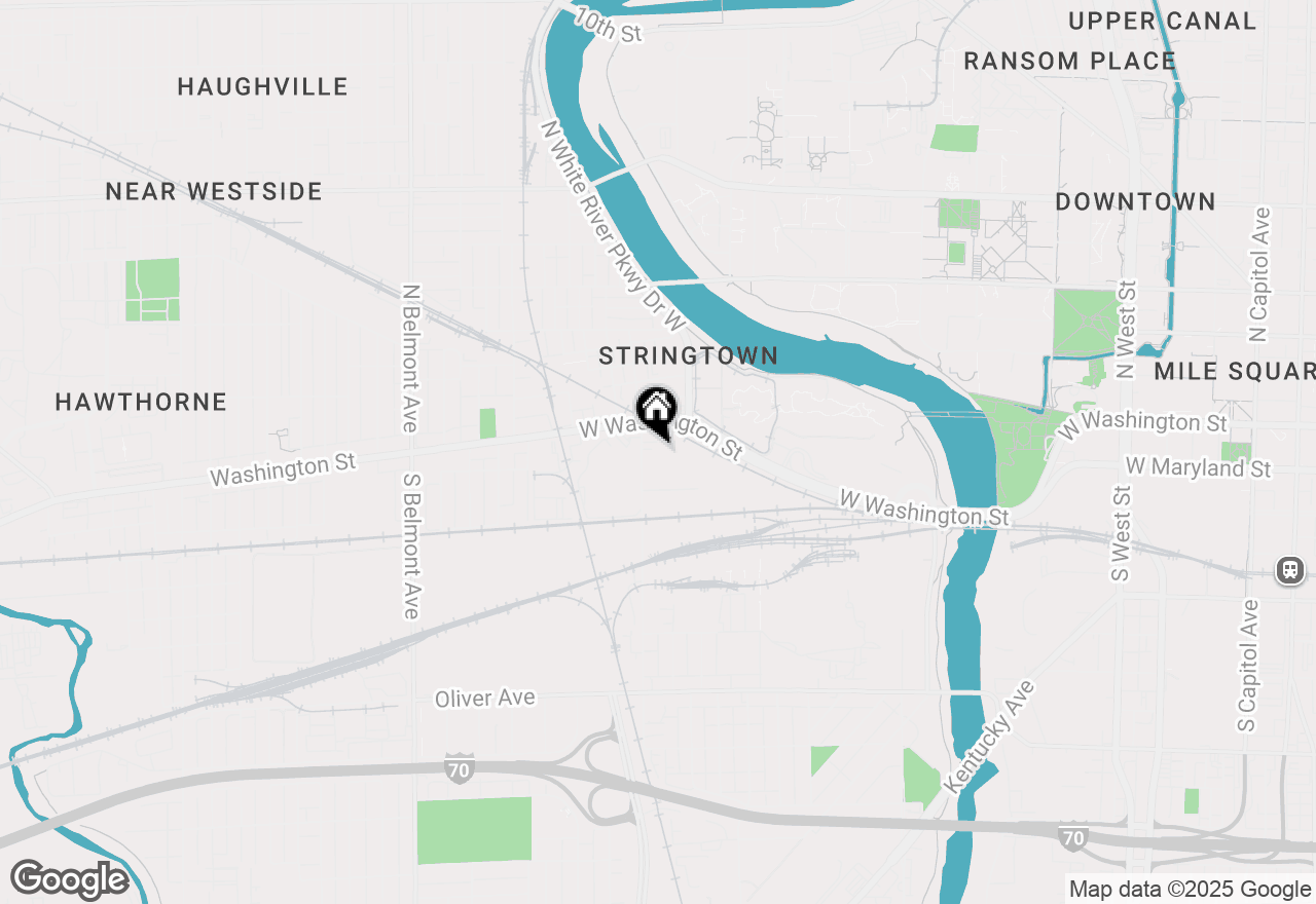 Map of 55 S Harding Street #206, Indianapolis, IN 46222