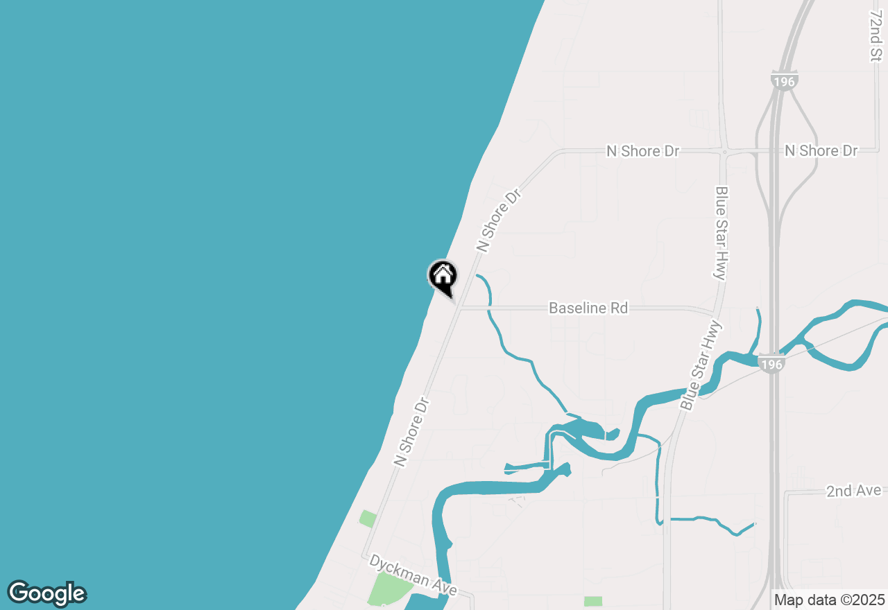 Map of 777 North Shore Drive #14, South Haven, MI 49090