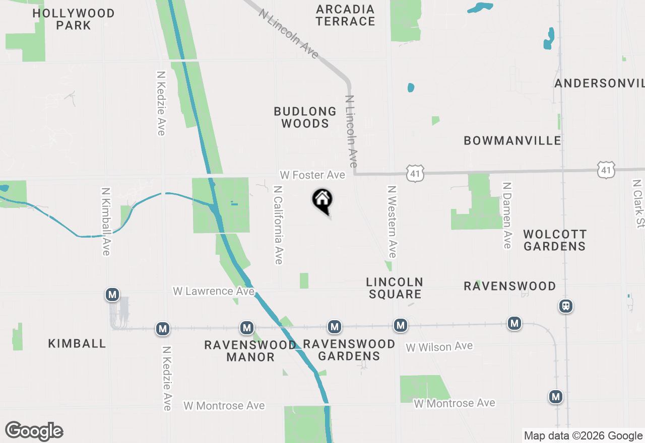 Map of 2629 W Winnemac Avenue, Chicago, IL 60625