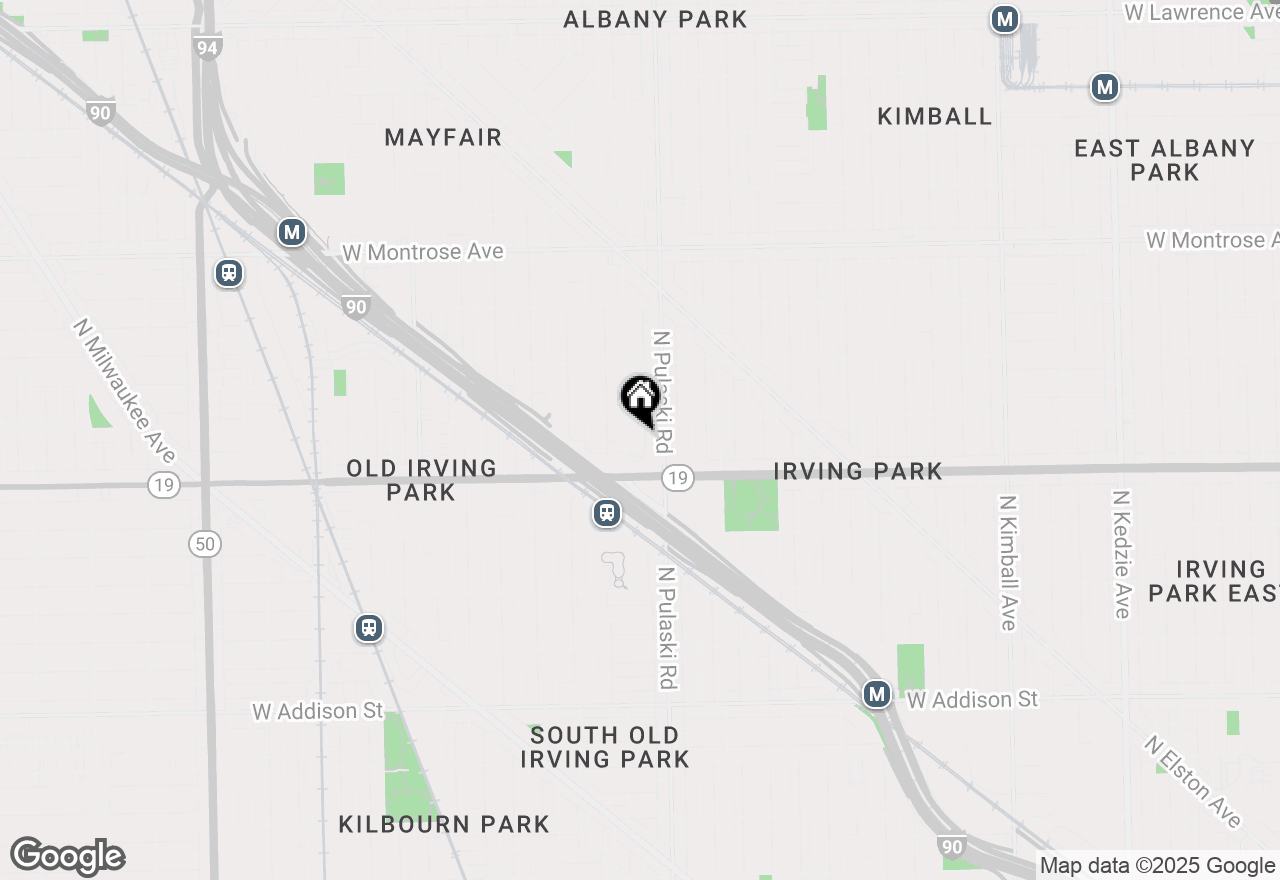 Map of 4041 N Keystone Avenue #GG, Chicago, IL 60641