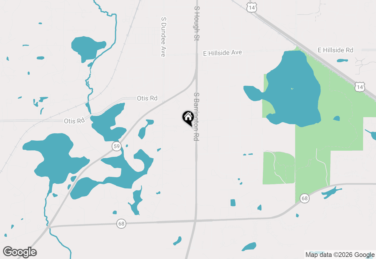 Map of 5 Hubbell Court, Barrington Hills, IL 60010