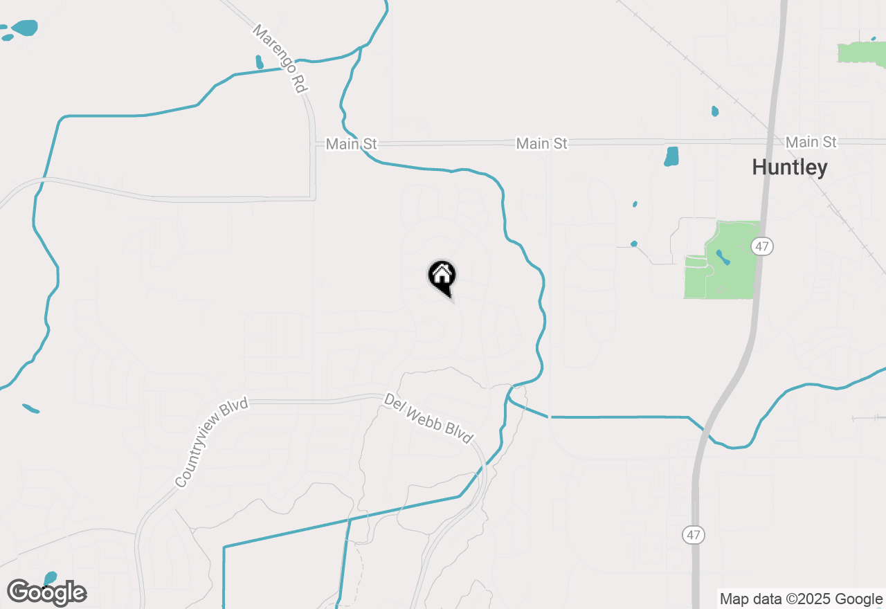 Map of 12951 Bull Ridge Drive, Huntley, IL 60142