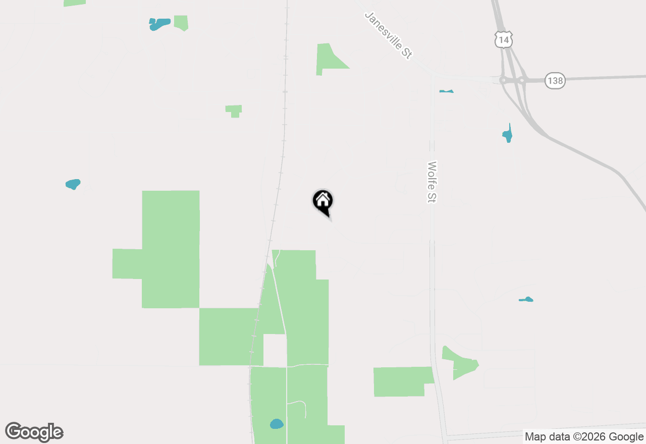 Map of 829 Foxfield Rd, Oregon, WI 53575