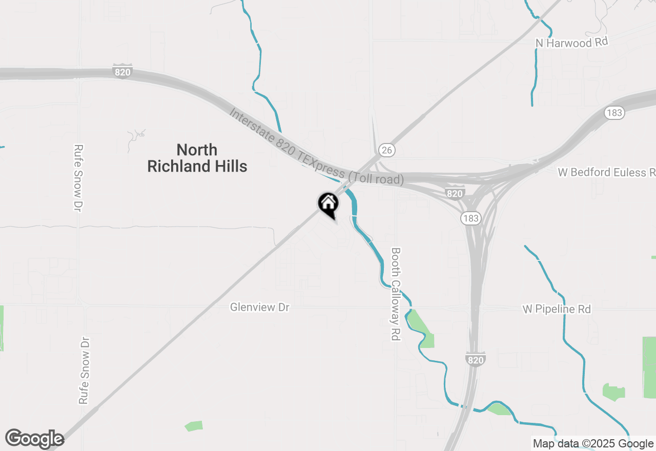 Map of 4512 Tripp Street, North Richland Hills, TX 76180