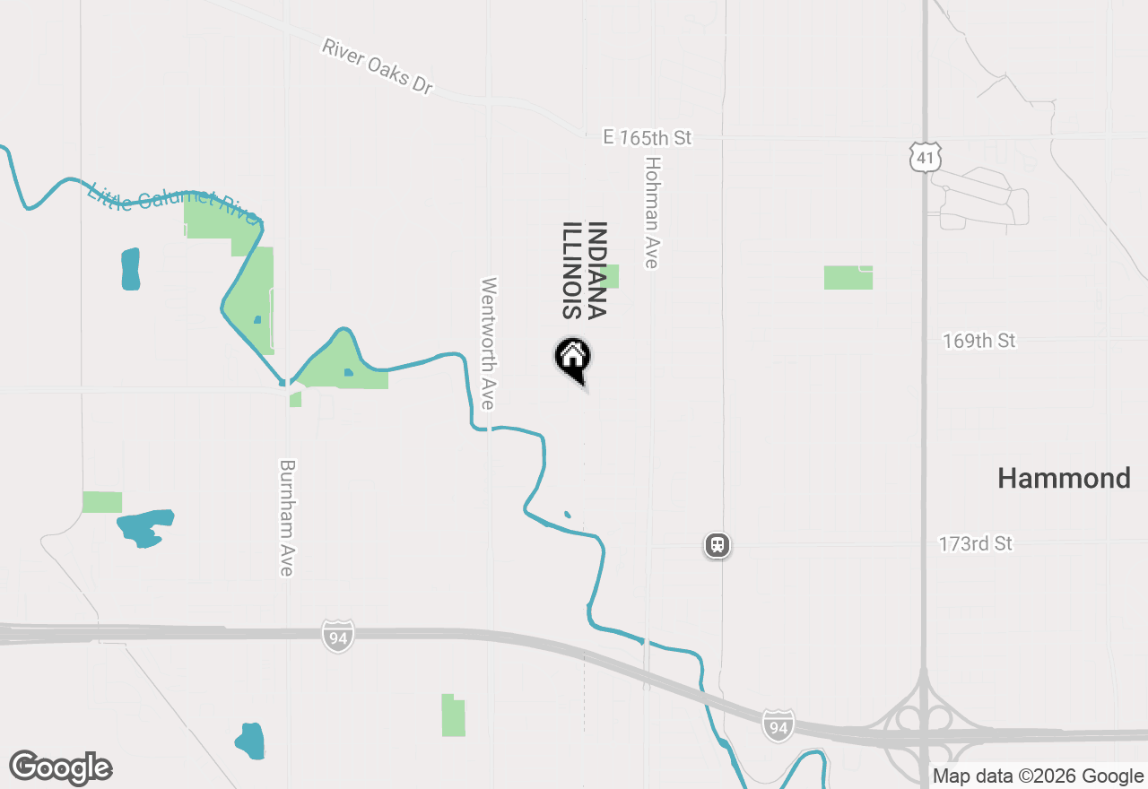 Map of 1600 State Line Road, Calumet City, IL 60409