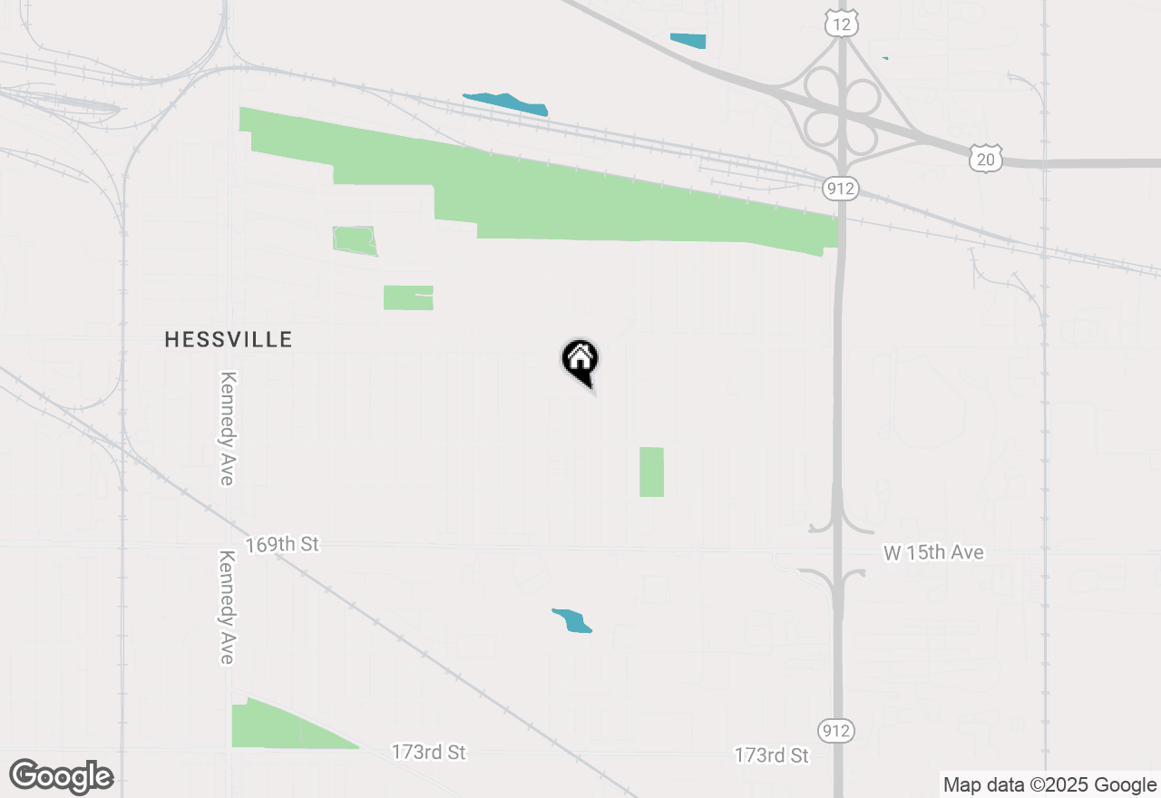 Map of 6604 Missouri Avenue, Hammond, IN 46323