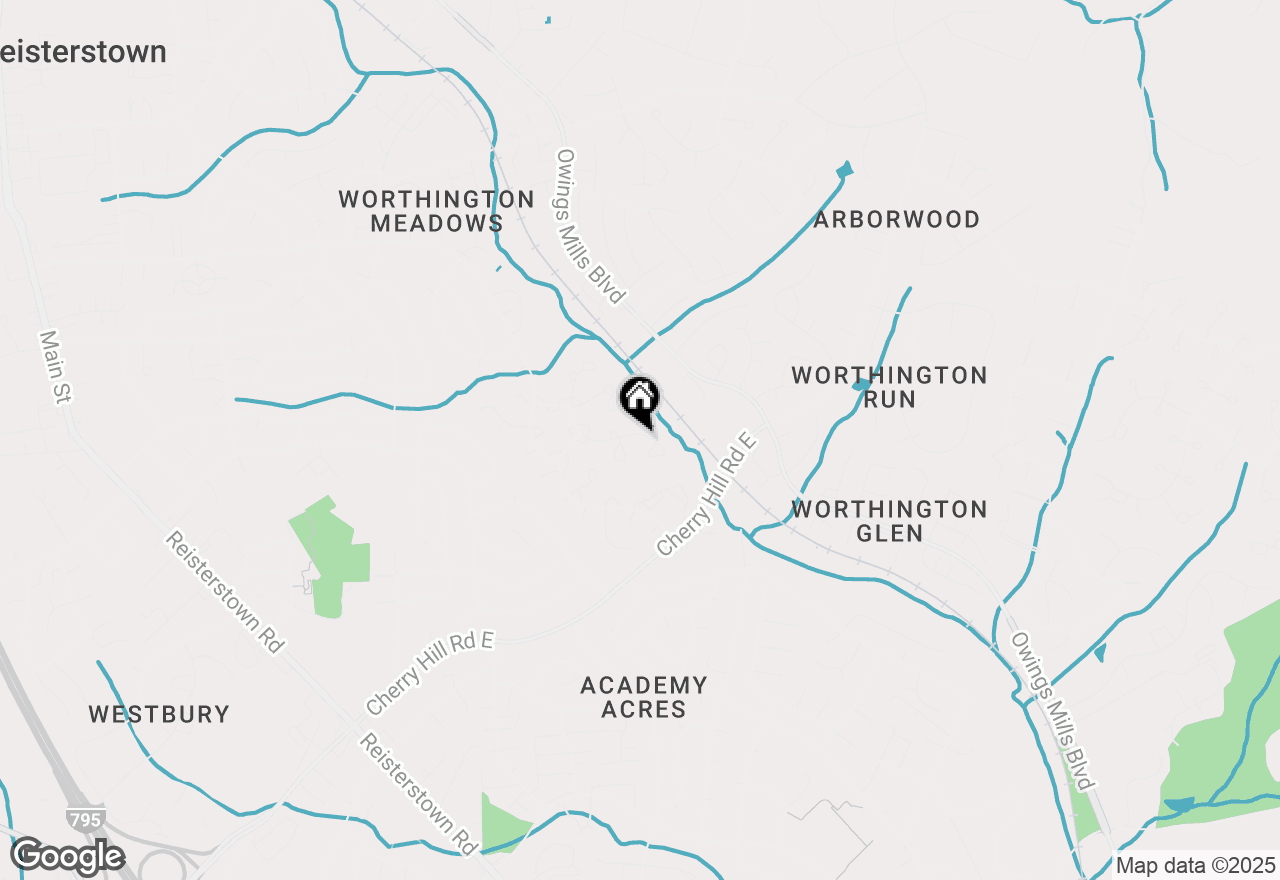 Map of 10949 Baskerville Road, Reisterstown, MD 21136