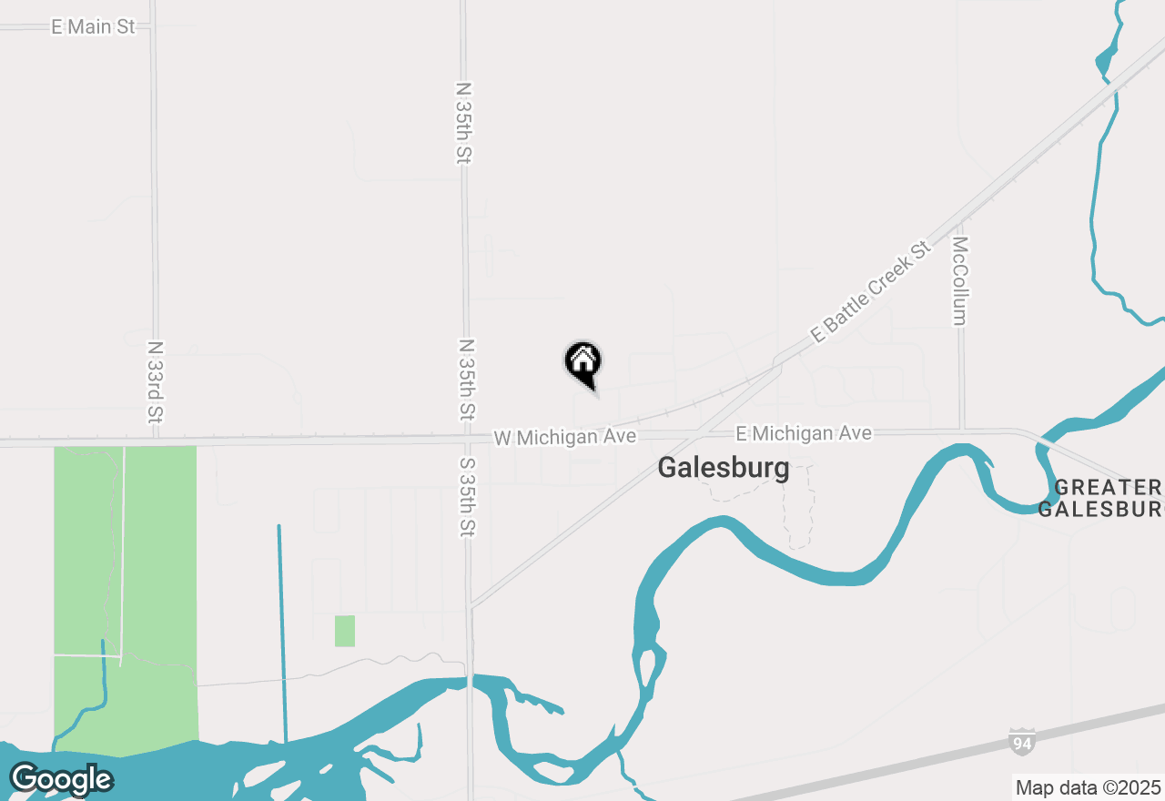 Map of 88 Beckwith Drive, Galesburg, MI 49053