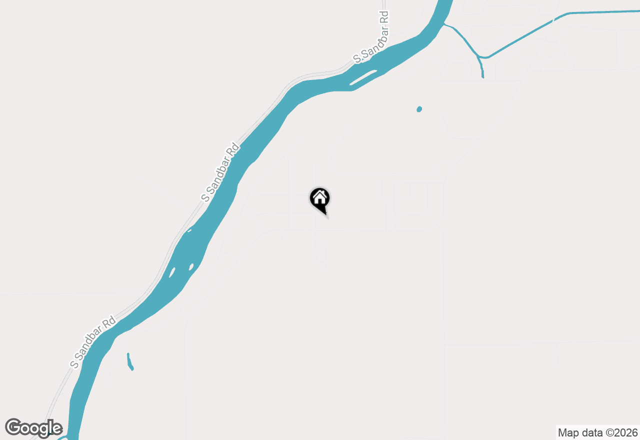 Map of 1701 Woodcrest Drive, St. Anne, IL 60964