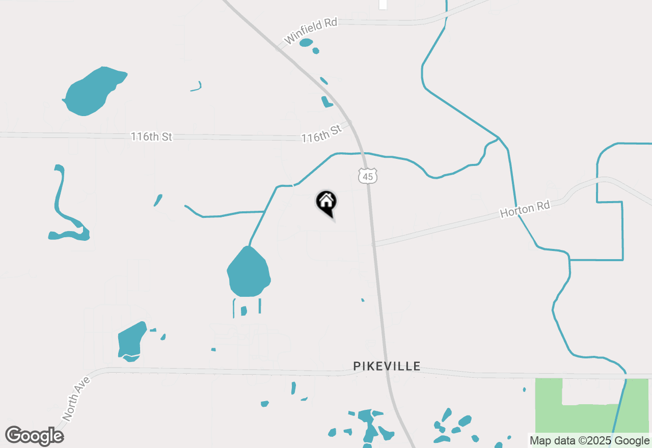 Map of 18402 120th St, Bristol, WI 53104