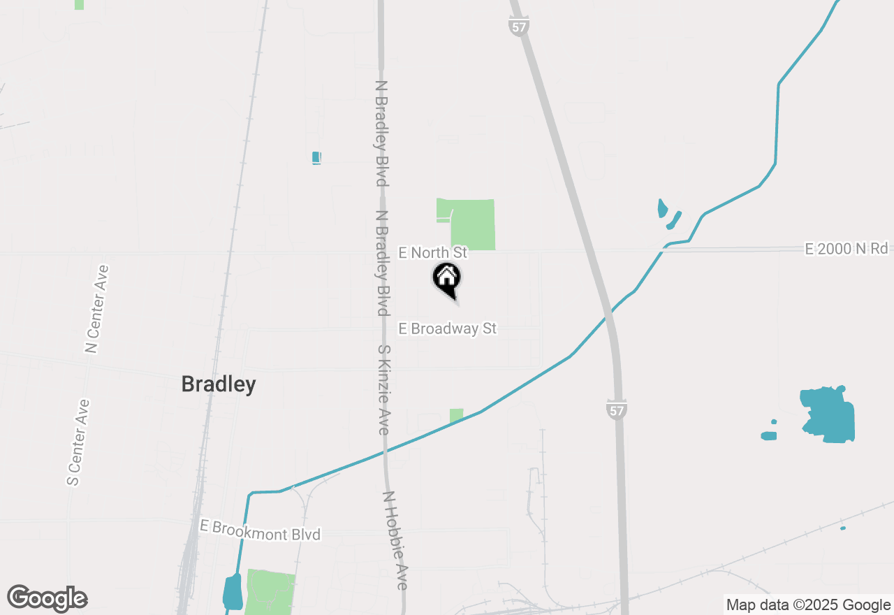 Map of 159 N Jefferson Avenue, Bradley, IL 60915