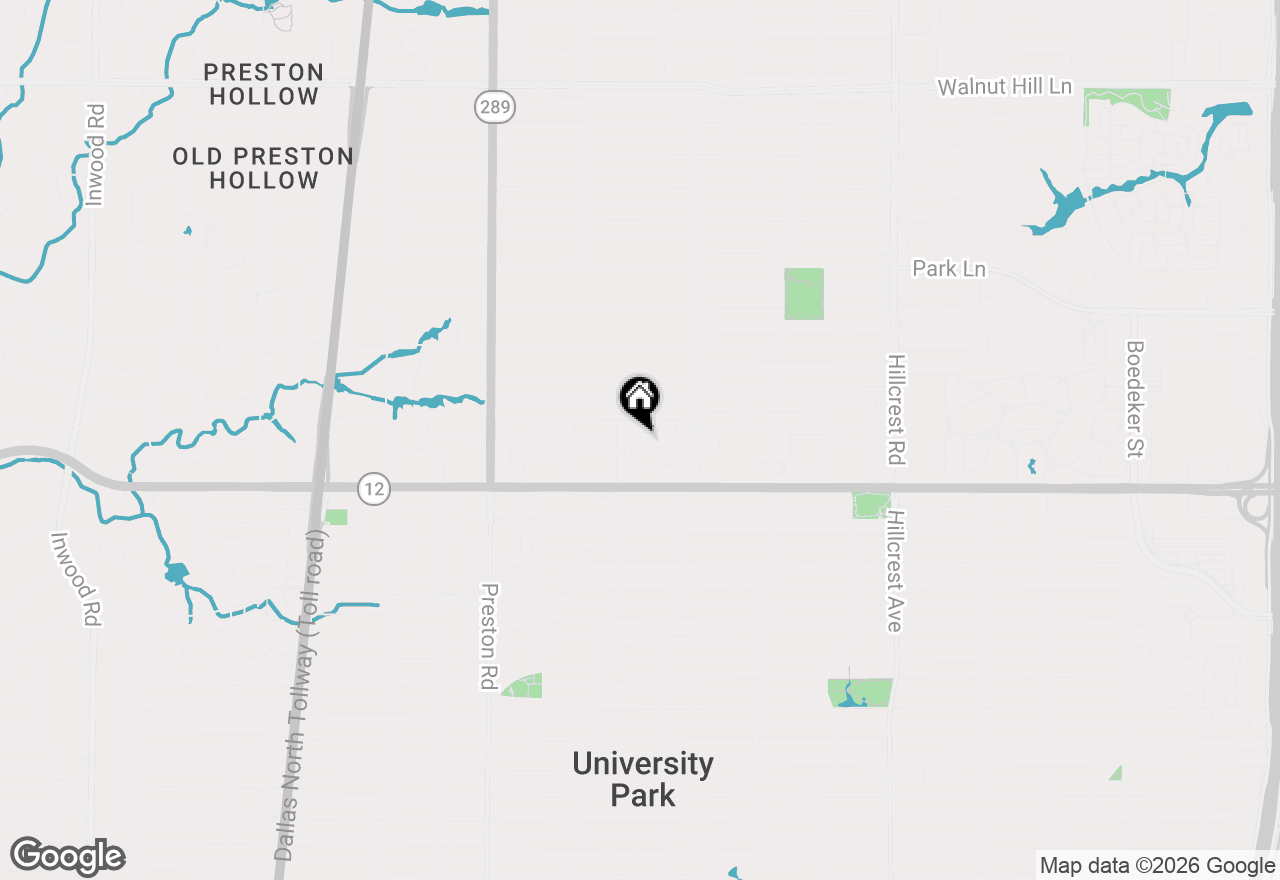 Map of 6306 Bandera #A, Dallas, TX 75225