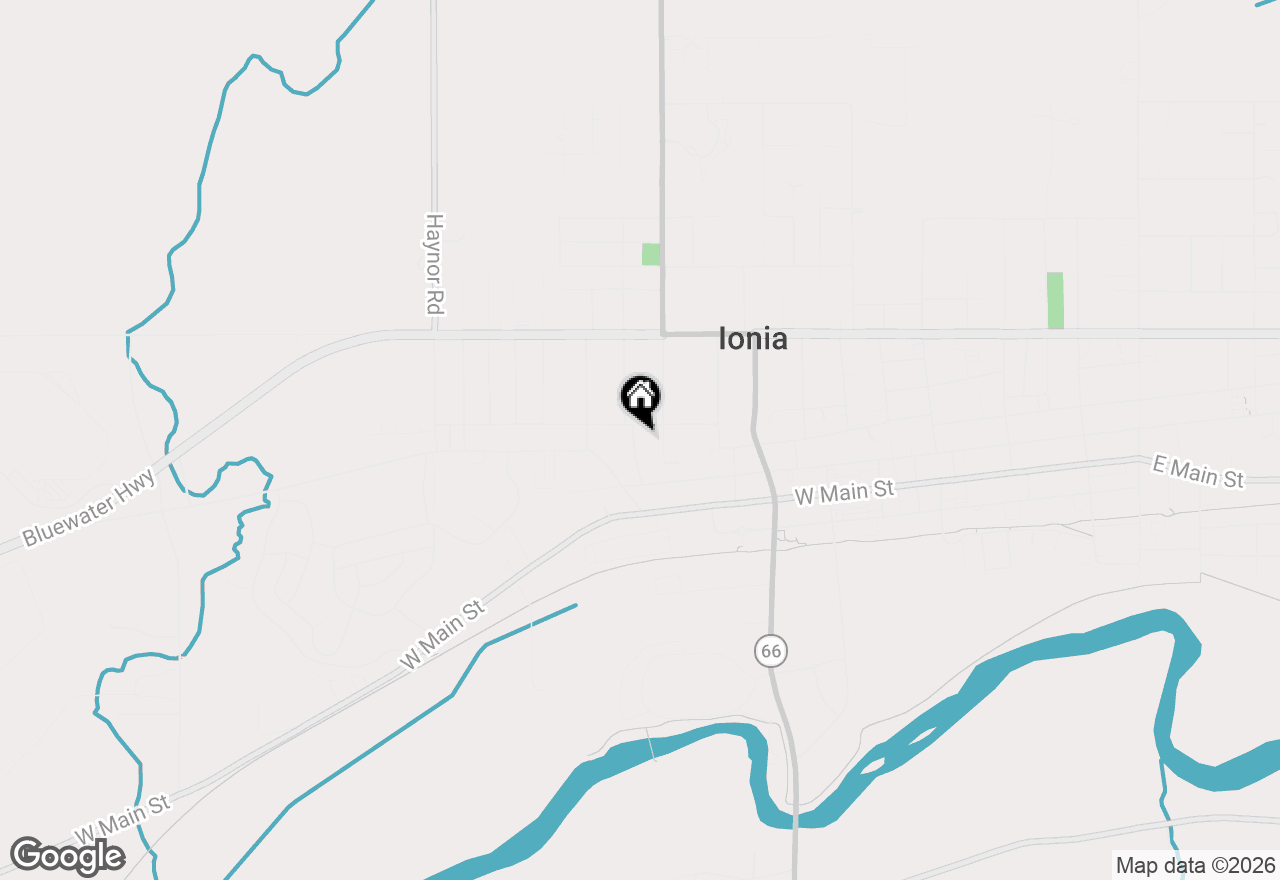 Map of 312 King Alley, Ionia, MI 48846