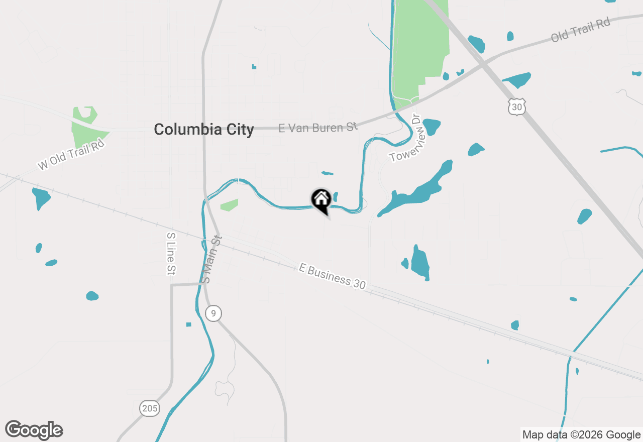 Map of 426 Arrowhead Court, Columbia City, IN 46725