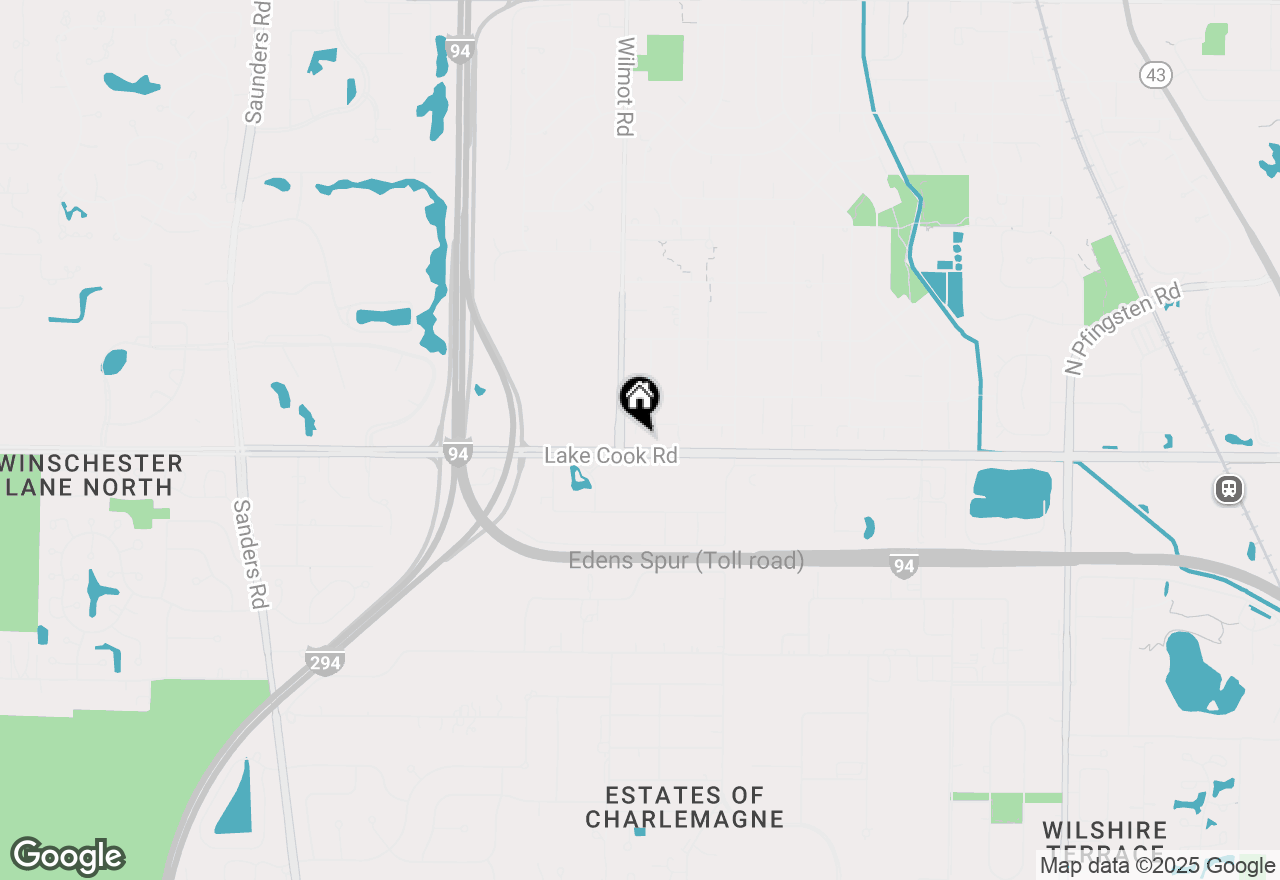 Map of 15 Spencer Court, Deerfield, IL 60015