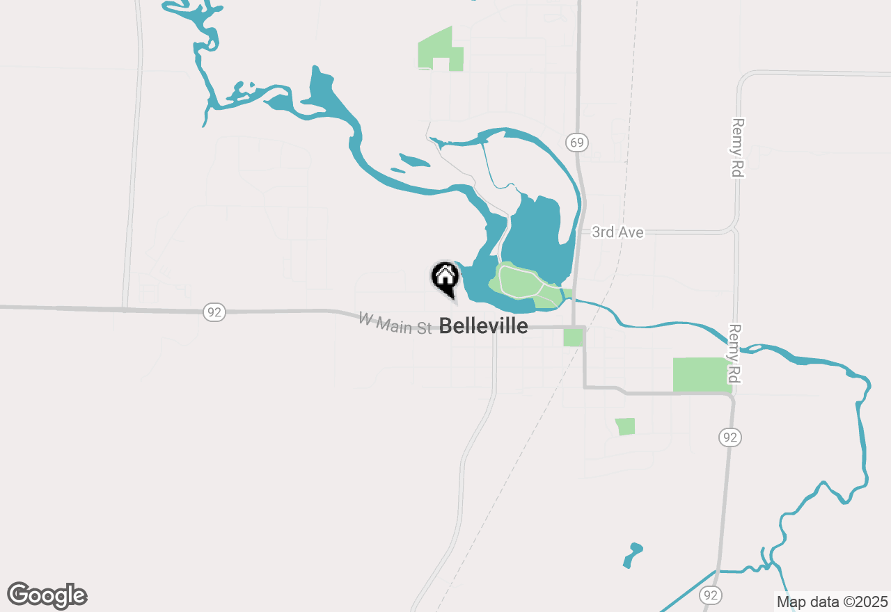 Map of 511-513 Village Drive, Belleville, WI 53508