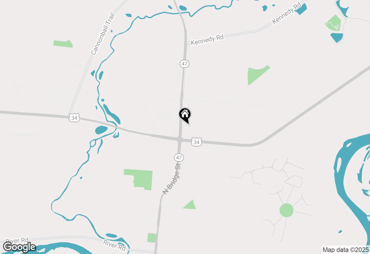 Map of 1508 N Bridge Street, Yorkville, IL 60560