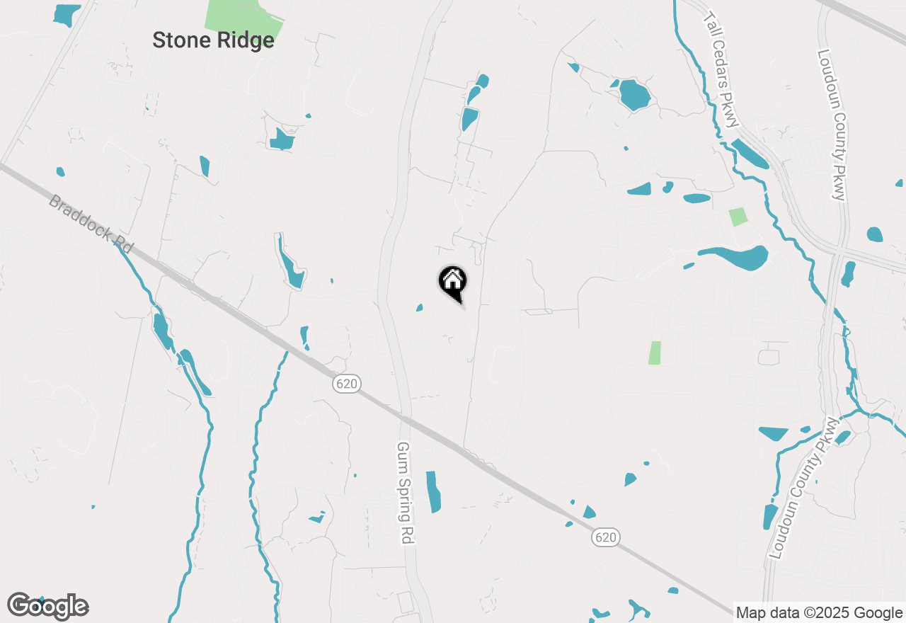 Map of 42255 Graves Mountain Terrace, Chantilly, VA 20152